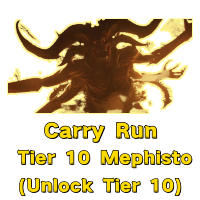 Tier 10 Mephisto Carry Run