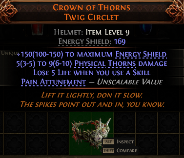 Crown Of Thorns Tw1G C1Rclet#297001