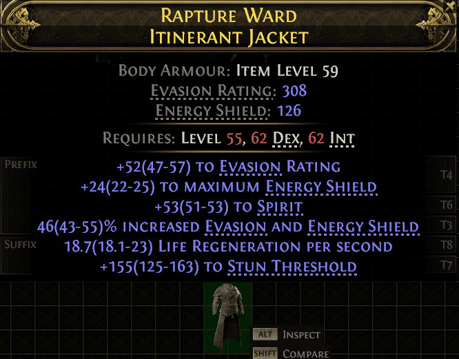 Rapture Ward Itinerant Jacket#469704