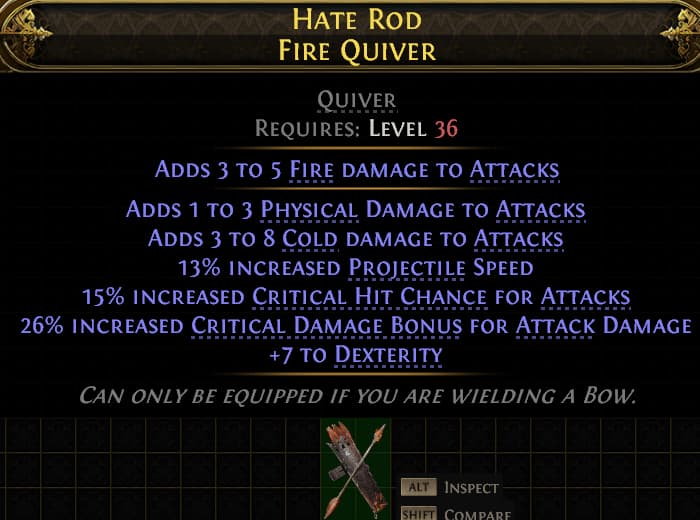 Hate Rod Fire Quiver#558319