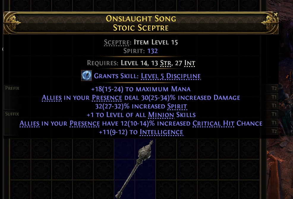Onslaught Song Stoic Sceptre#979247