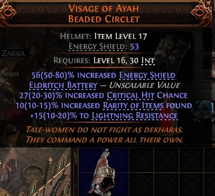 Visage Ofayah Beaded Circlet#889216