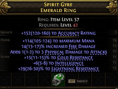 Spirit Gyre Emerald Ring#965427