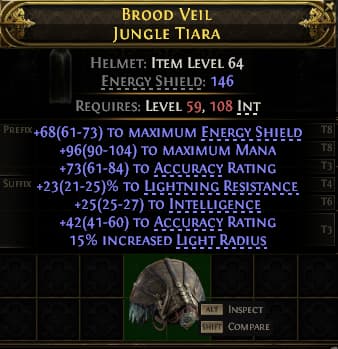 Brood Veil Jungle Tiara#418132
