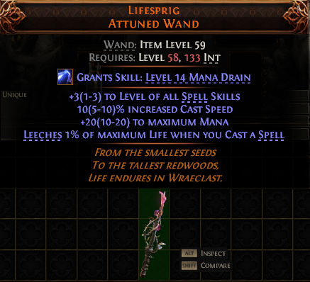 Lifesprig Attuned Wand#864844