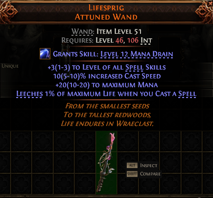 Lifesprig Attuned Wand#805663