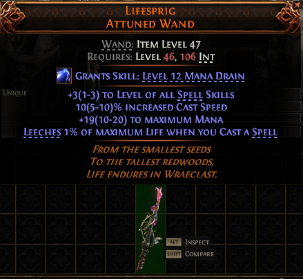 Lifesprig Attuned Wand#638450