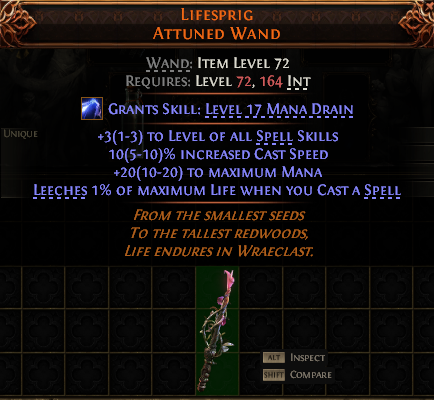 Lifesprig Attuned Wand#377456