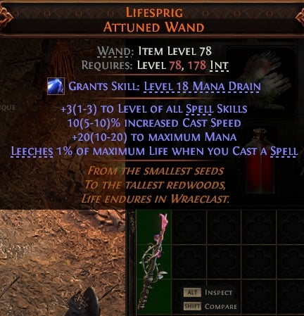 Lifesprig Attuned Wand#218334