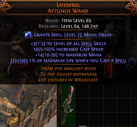 Lifesprig Attuned Wand#94843