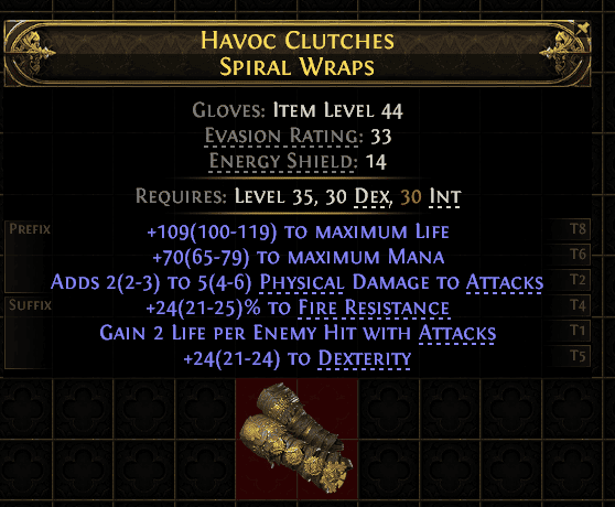 Havoc Clutches Spiral Wraps#934748