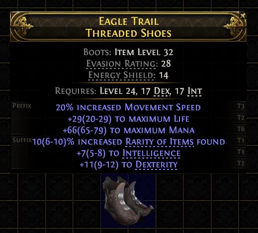 Eagle Trail Threaded Shoes#604613