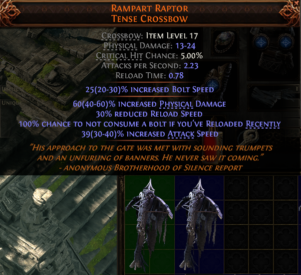 Rampart Raptor Tense Crossbow#270503