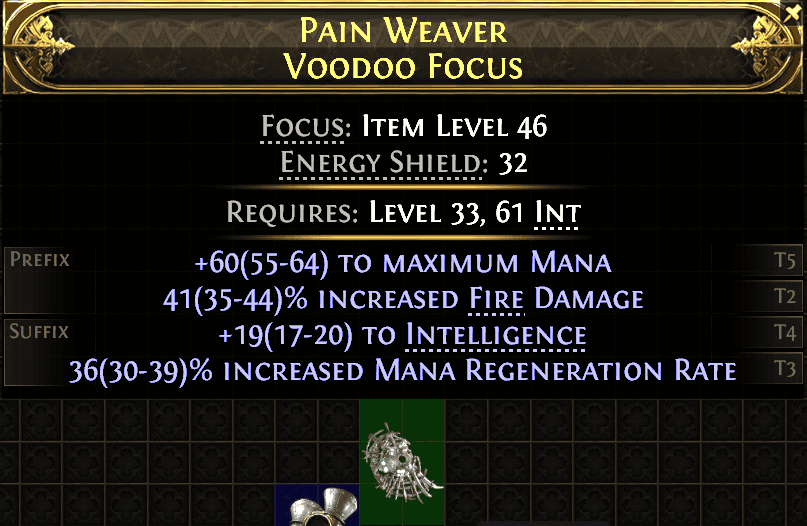 Pain Weaver Voodoo Focus#776534