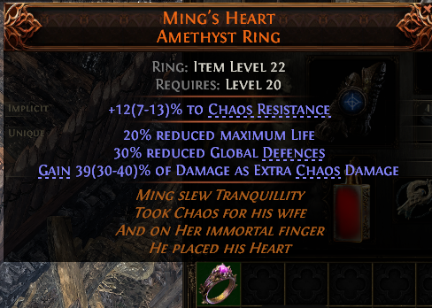 Ming'S Heart Amethyst Ring#918104