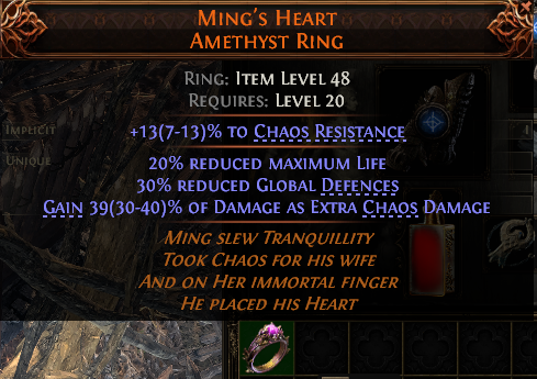 Ming'S Heart Amethyst Ring#535212