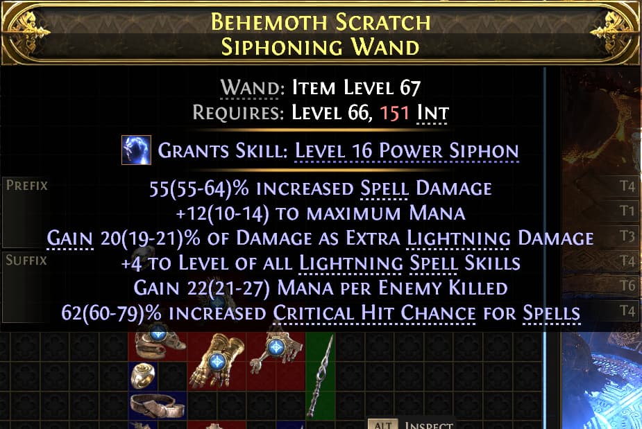 Behemoth Scratch Siphoning Wand#899947