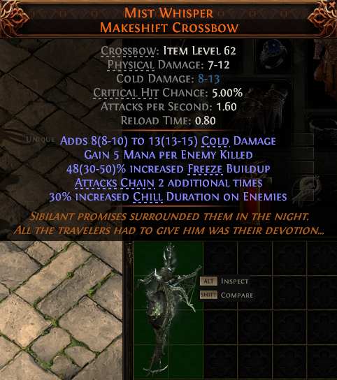 Mist Whisper Makeshift Crossbow#795387