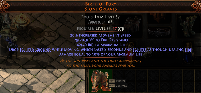 Birth Of Fury Stone Greaves#389615