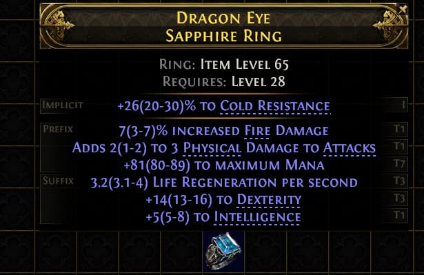 Dragon Eye Sapphire Ring#753106
