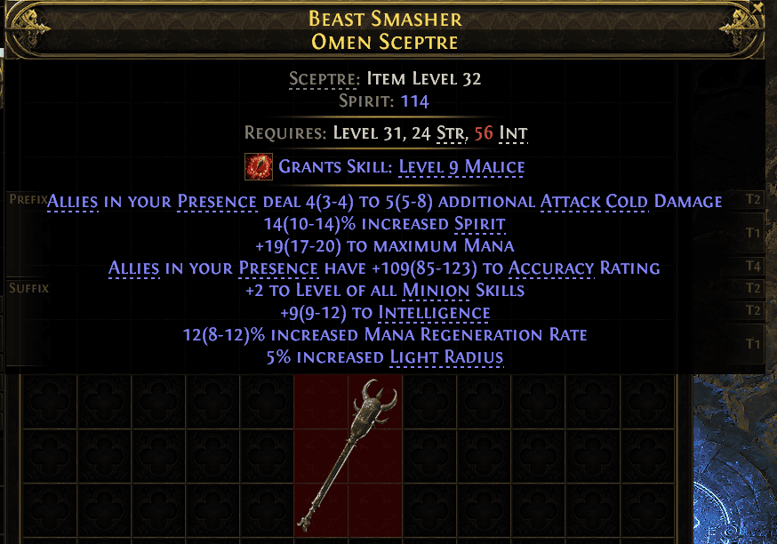Beast Smasher Omen Sceptre#428686