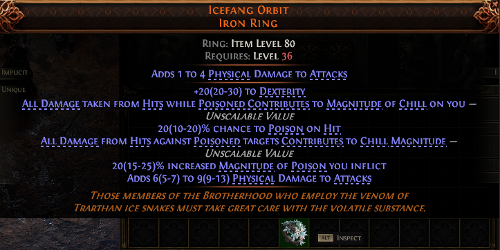 Icefang Orbit Iron Ring#616471