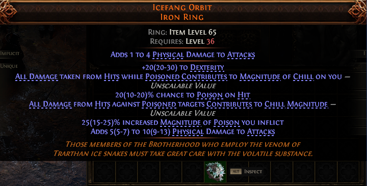 Icefang Orbit Iron Ring#309095