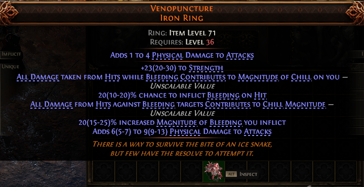 Venopuncture Iron Ring#707994