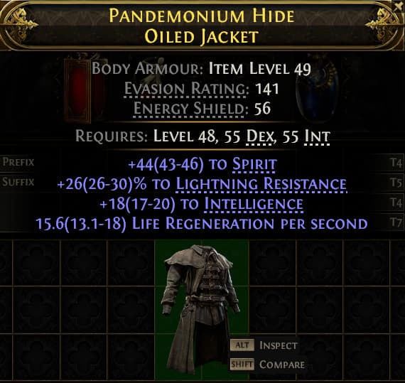 Pandemonium Hide Oiled Jacket#492703