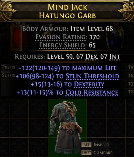 Mind Jack Hatungo Garb#529323