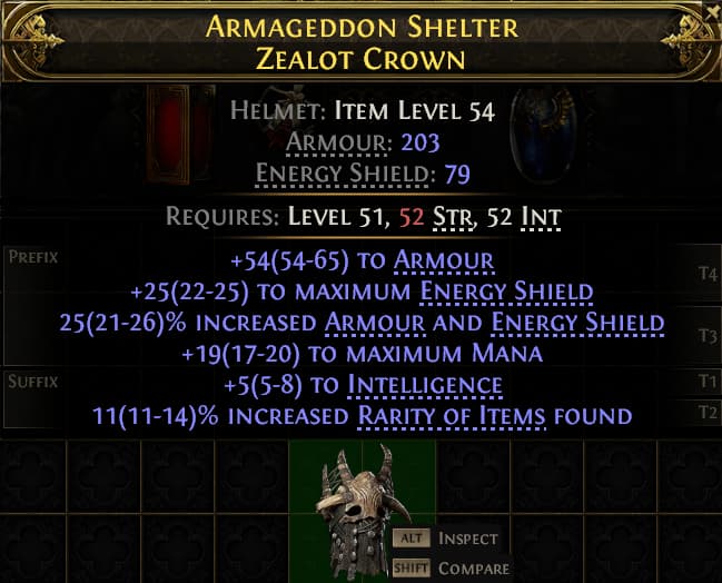 Armageddon Shelter Zealot Crown#683285
