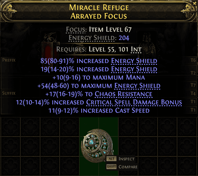 Miracle Refuge Arrayed Focus#511769