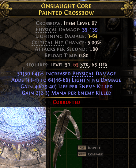 Onslaught Core Painted Crossbow#346466