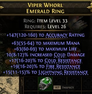 Viper Whorl Emerald Ring#95445