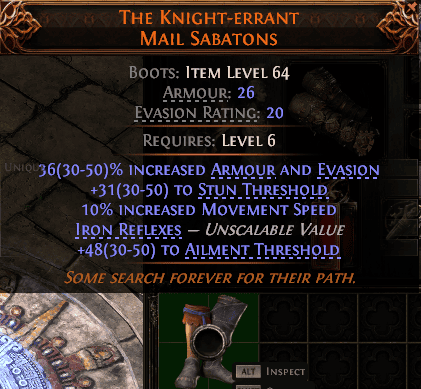 The Knight-Errant Vu Mail Sabatons#723583