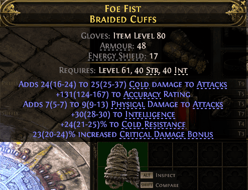 Foe Fist Braided Cuffs#784553