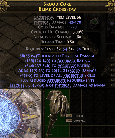 Brood Core Bleak Crossbow#610322