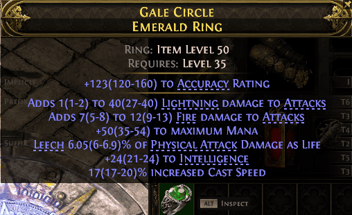 Gale Circle Emerald Ring#613841