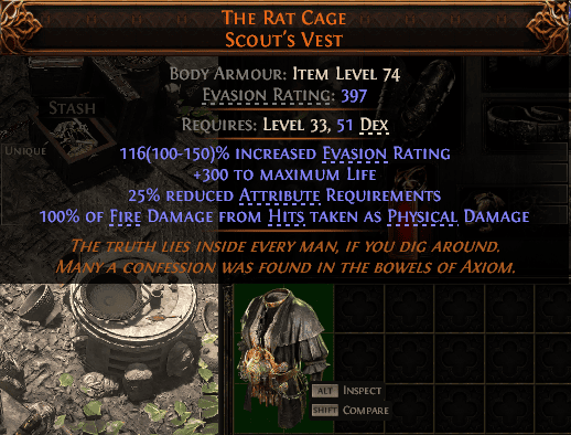 The Rat Cage Scout'S Vest#718828