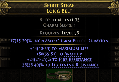 Spirit Strap Long Belt#402815