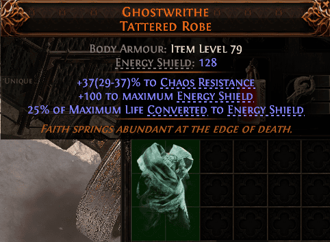 Ghostwrithe Tattered Robe#169841