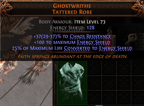 Ghostwrithe Tattered Robe#838847