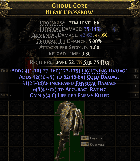 Ghoul Core Bleak Crossbow#17830