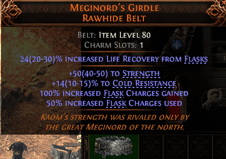 Meginord'S Girdle Rawhide Belt#740585
