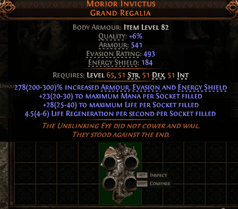 Morior Invictus Grand Regalia#583732
