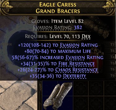 Eagle Caress Grand Bracers#471056