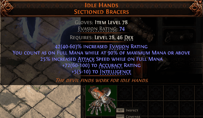 Idle Hands Sectioned Bracers#604409