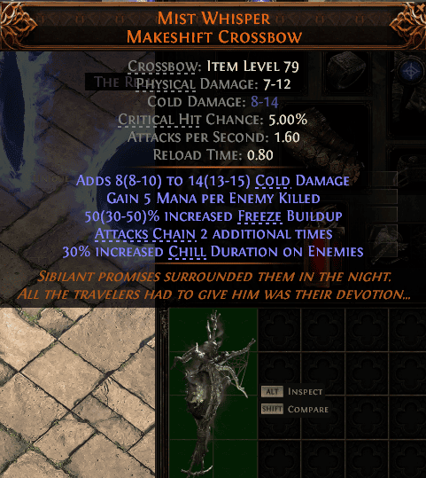 Mist Whisper Makeshift Crossbow#439909