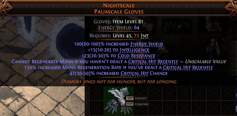 Nightscale Pauascale Gloves#315225