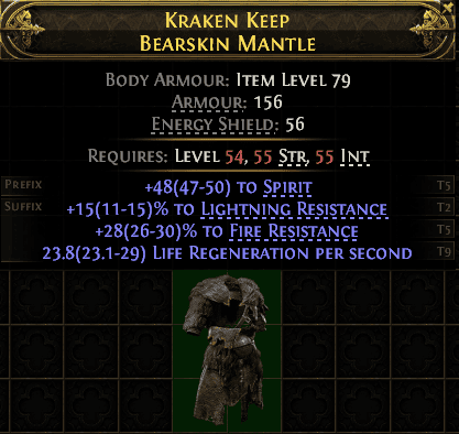 Kraken Keep Bearskin Mantle#539142